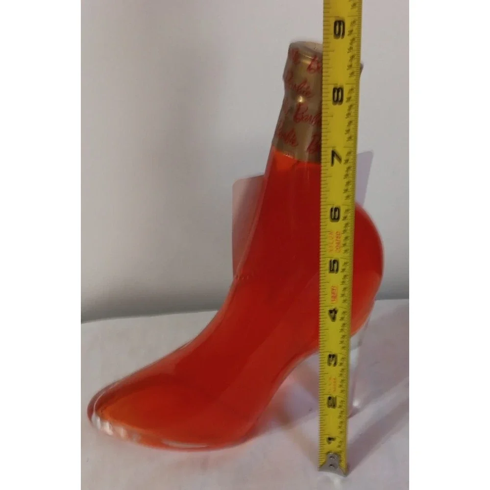 Barbie Bubbly Drink Topper Strawberry In Glass Heel Shoe Collectible Party Theme